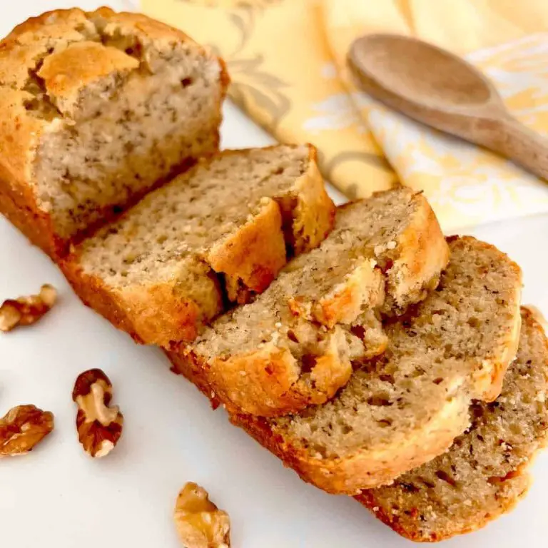 Walnut Flour Banana Bread