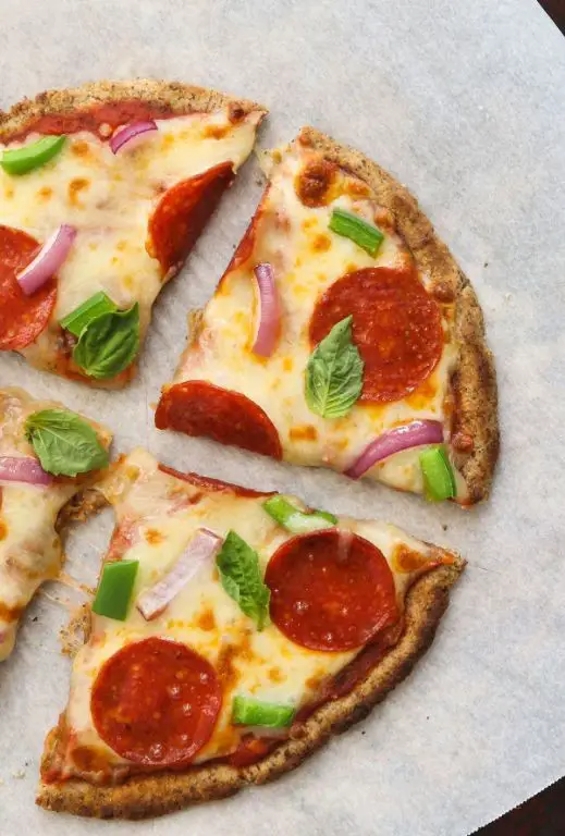 Walnut Flour Pizza Crust