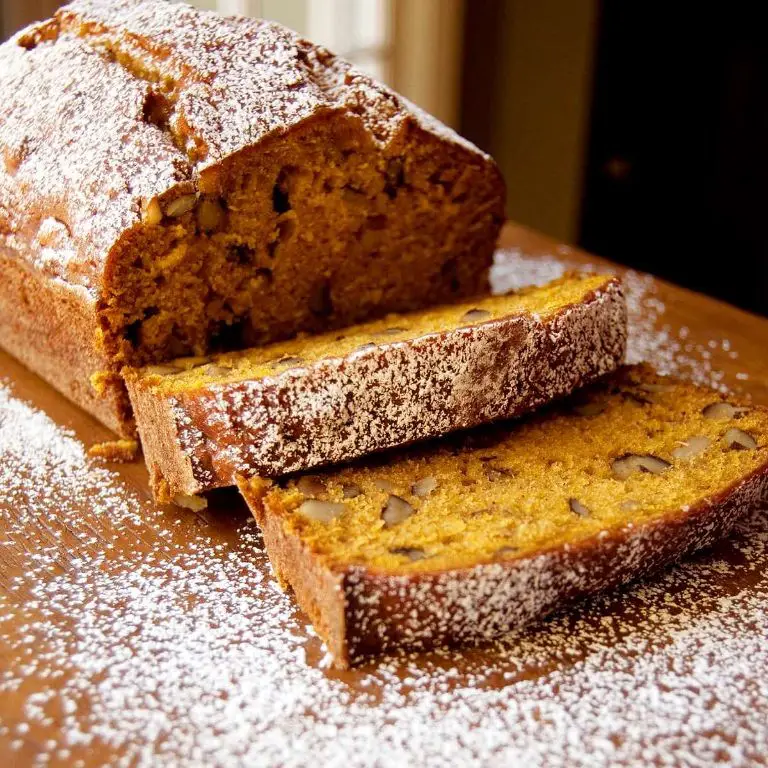 Walnut Flour Pumpkin Bread