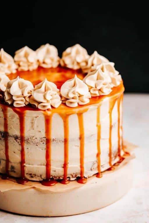 Warm Chai Spice Cake with Honey Drizzle