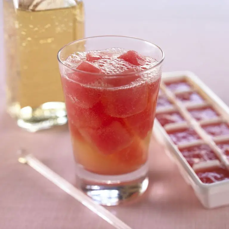 Watermelon Ice Cubes for Drinks