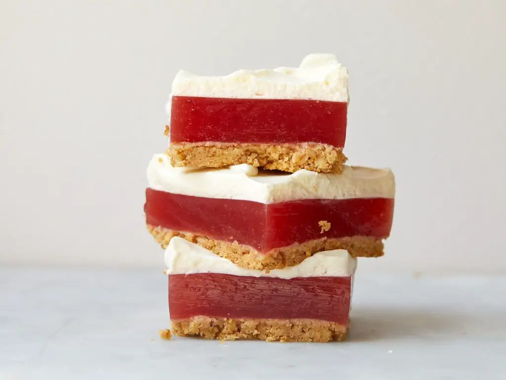 Watermelon Jello Cool Whip Slice