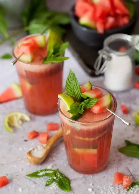 Watermelon Mint Cooler Smoothie