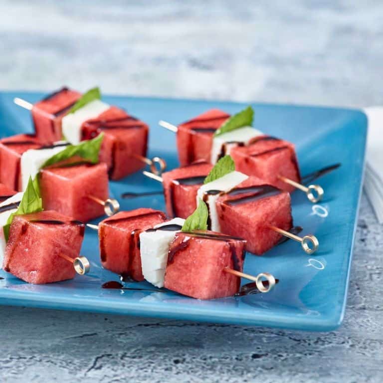 Watermelon and Feta Skewers