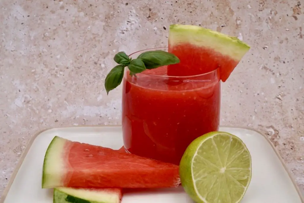 Watermelon and Ginger Cooler