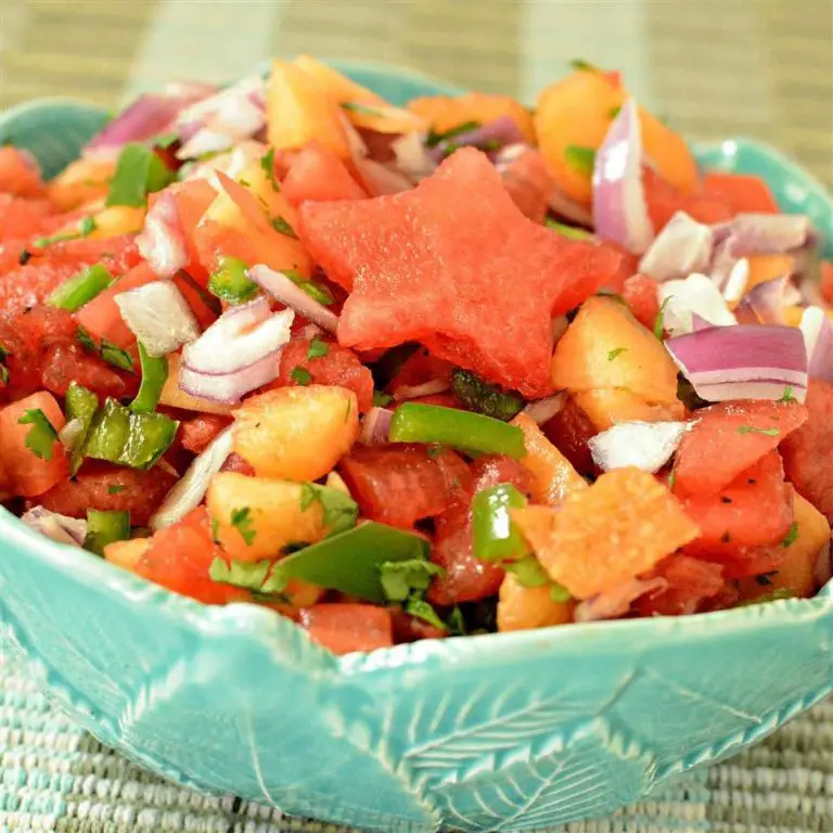 Watermelon and Tomato Salsa
