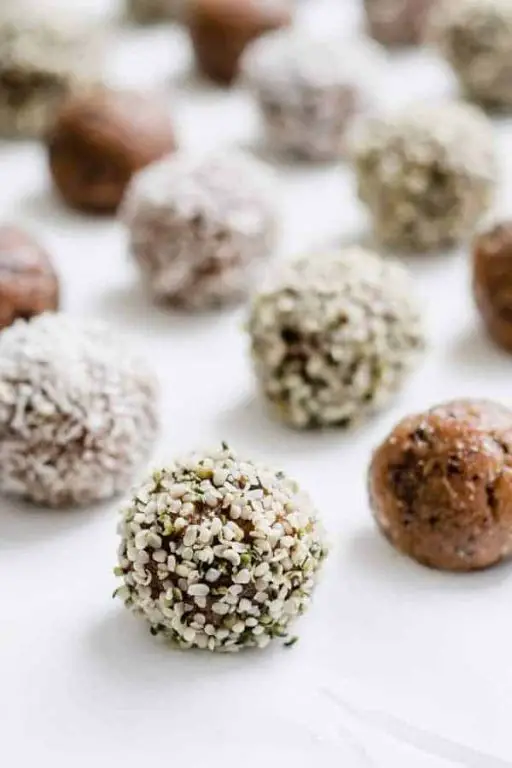 Wheat Berry and Almond Butter Energy Bites