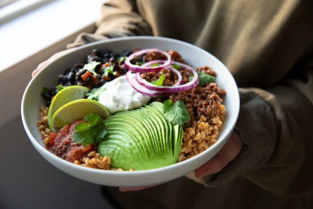 Wheat Berry and Avocado Taco Filling