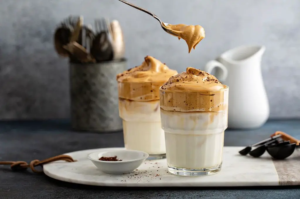 Whipped Dalgona Coffee with a Twist