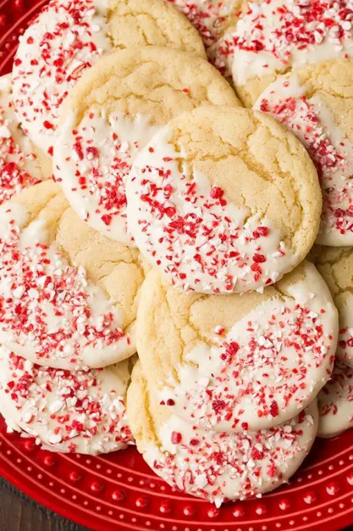 White Chocolate Drizzled Cut Out Cookies