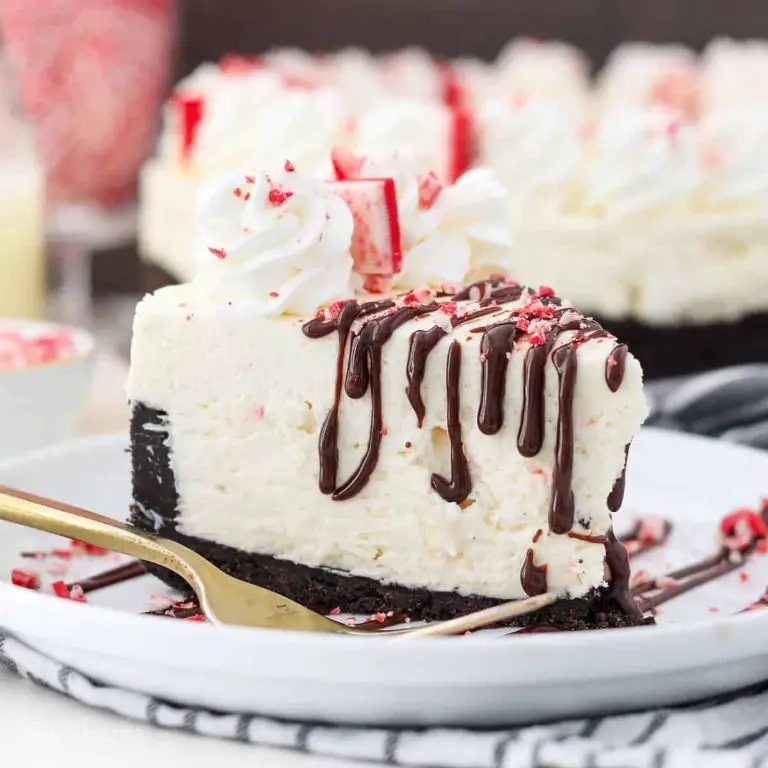 White Chocolate Mint Cheesecake