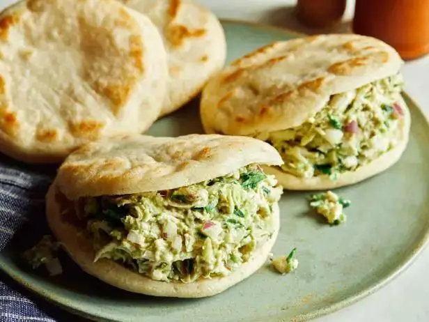 White Corn Meal Arepas with Avocado Salsa