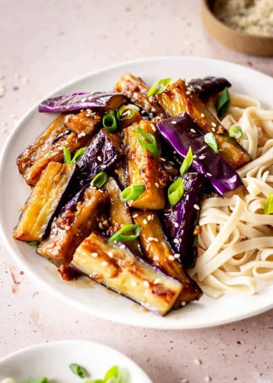White Eggplant Stir-Fry with Soy Sauce