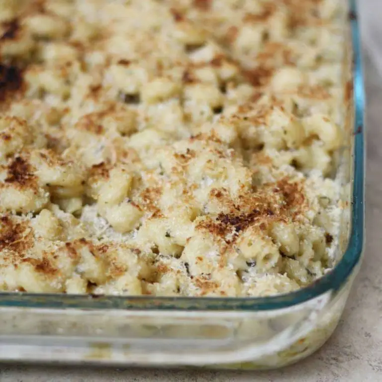White Truffle Mac and Cheese with Fresh Herbs