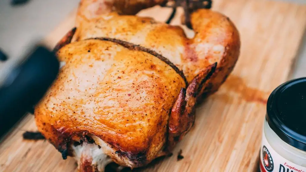 Whole Chicken Roasted in Duck Fat