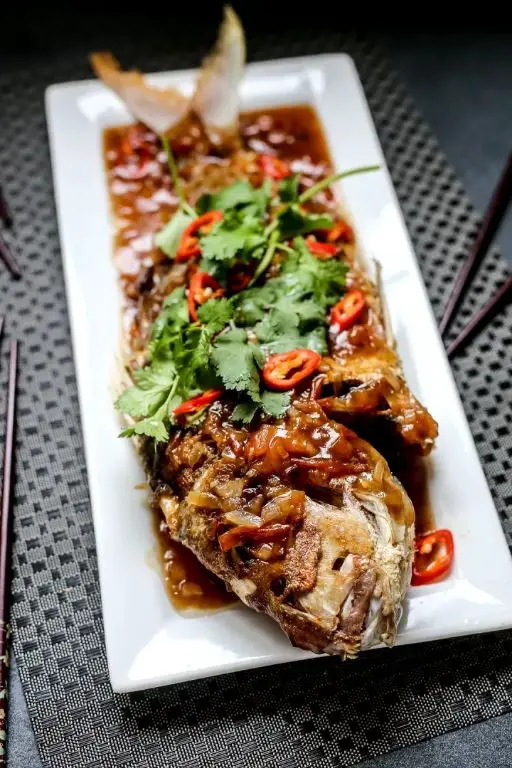 Whole Red Snapper with Tamarind Glaze