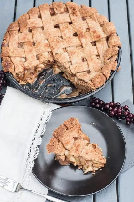 Whole Wheat Flour Apple Pie