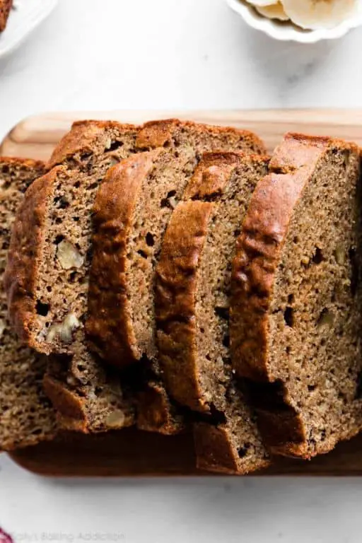 Whole Wheat Flour Banana Bread