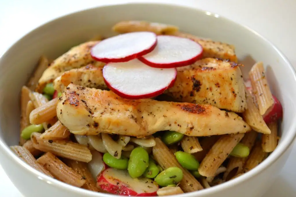 Whole Wheat Pasta with Lemon Herb Sauce