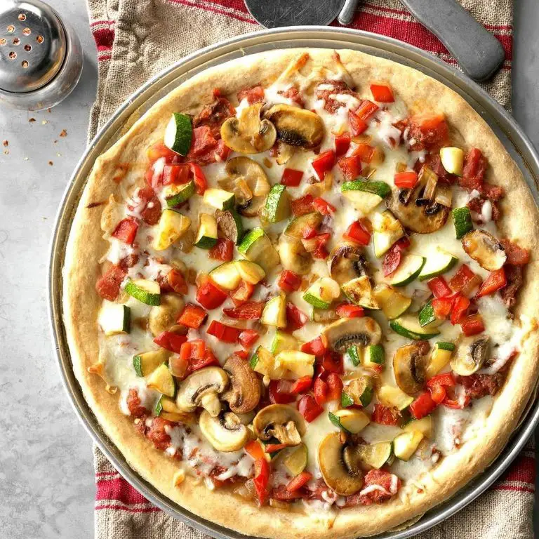Whole Wheat Veggie Delight Pizza