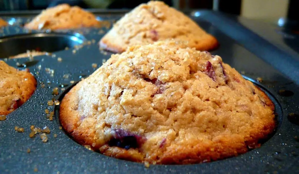 Wild Black Cherry Muffins