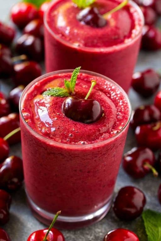 Wild Black Cherry Smoothie