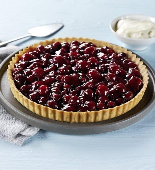 Wild Black Cherry Tart