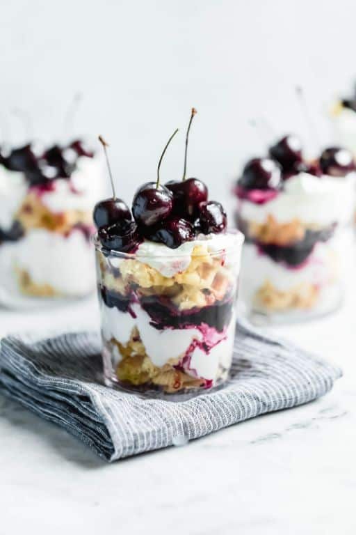 Wild Black Cherry Yogurt Parfait