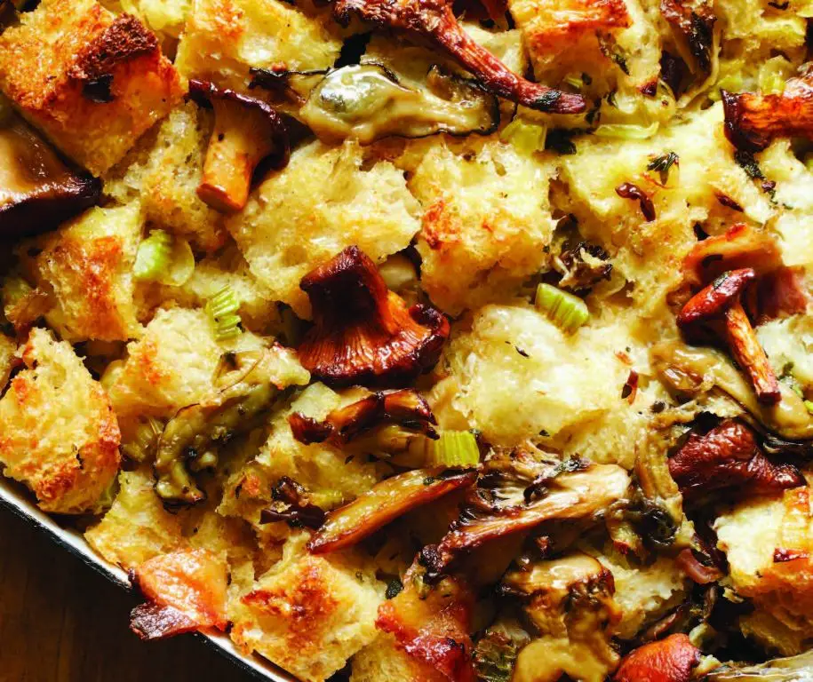 Wild Mushroom Oyster Stuffing
