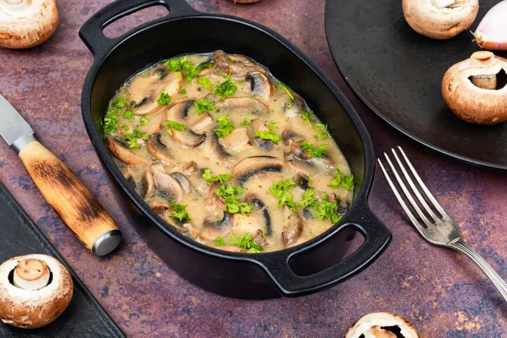 Wild Mushroom and Thyme Casserole