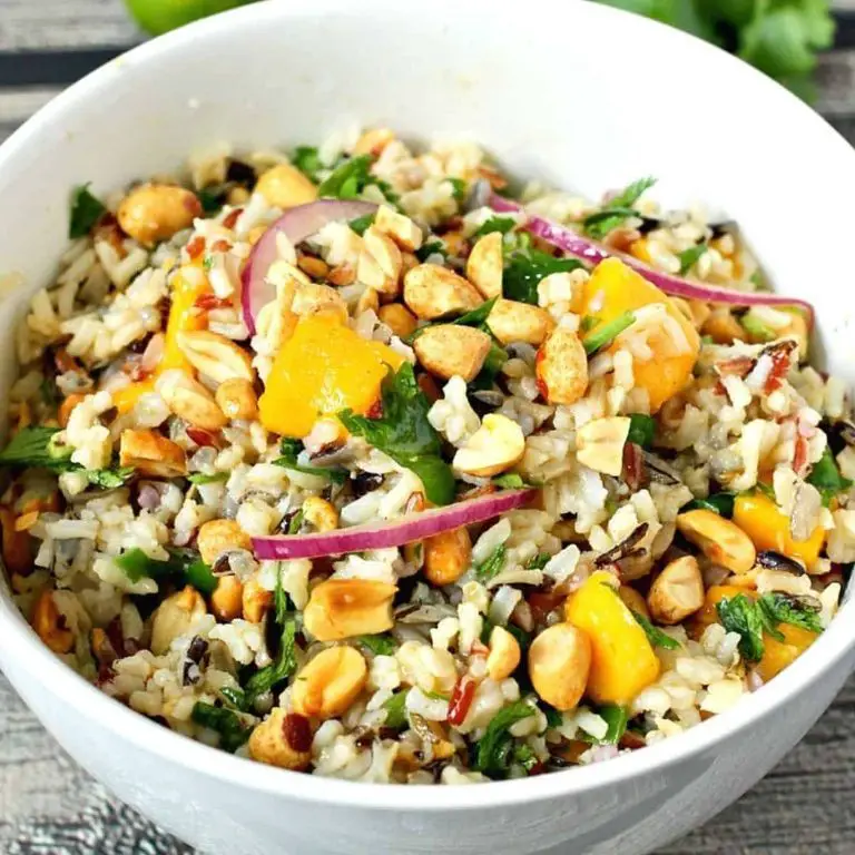 Wild Rice Salad with Mango and Lime