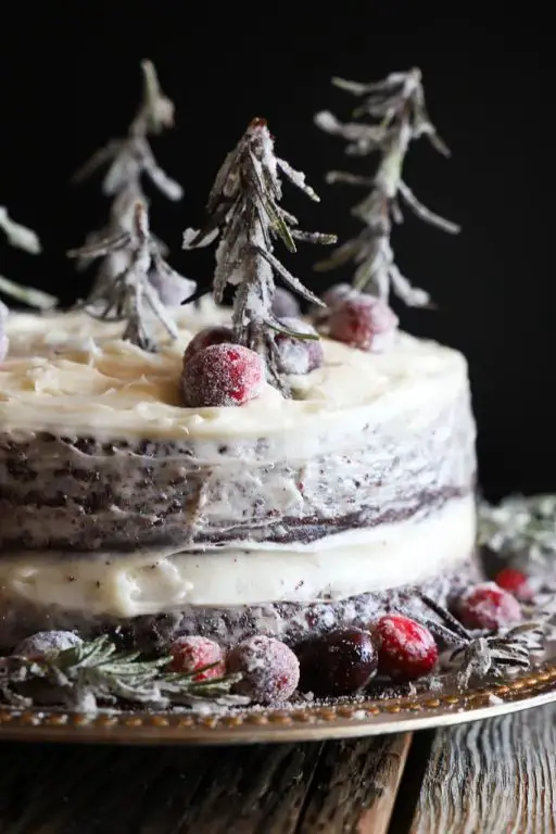 Winter Wonderland Vanilla Bean Cake