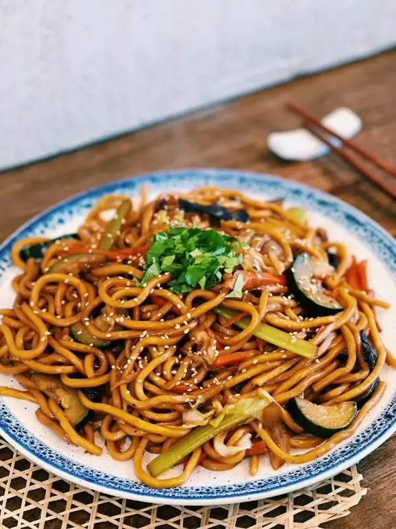 Wopatui Fried Noodles with Vegetables