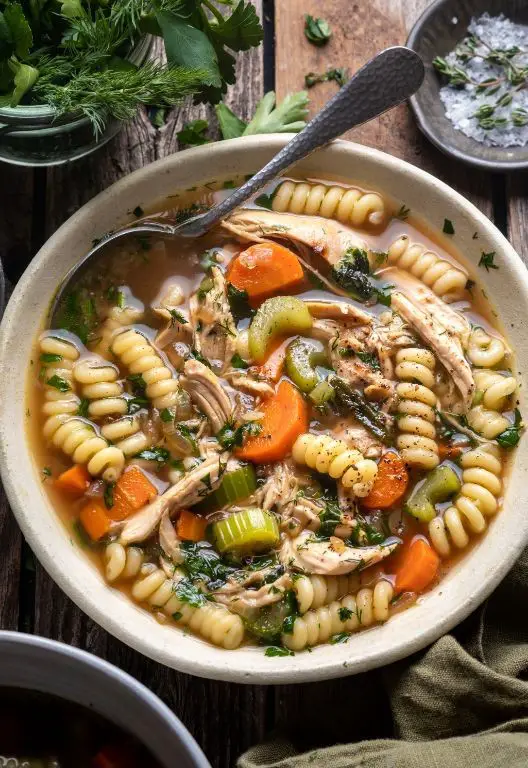 Wopatui Noodle Soup with Herbs