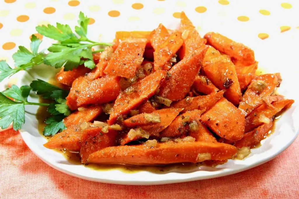 Worcestershire Glazed Carrots
