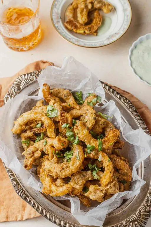 Yellow Squash Pakoras