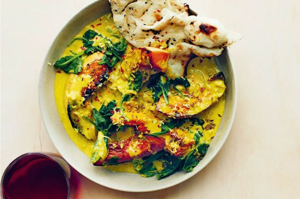 Yellow Squash and Fenugreek Curry