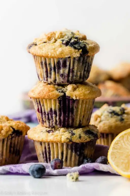Zesty Lemon Blueberry Muffins