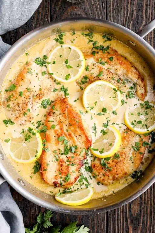 Zesty Lemon Chicken Parmesan