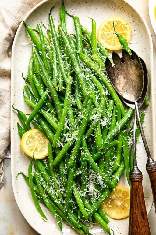 Zesty Lemon Garlic Green Beans