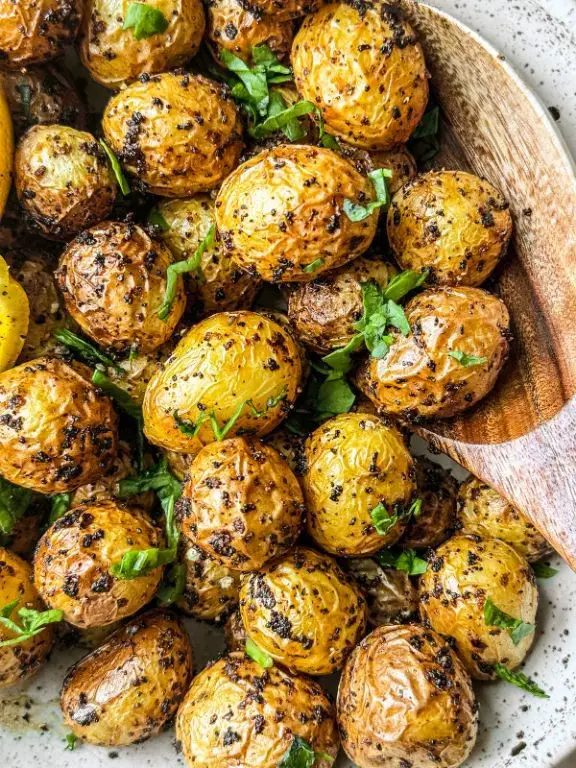 Zesty Lemon Pepper Little Red Potatoes