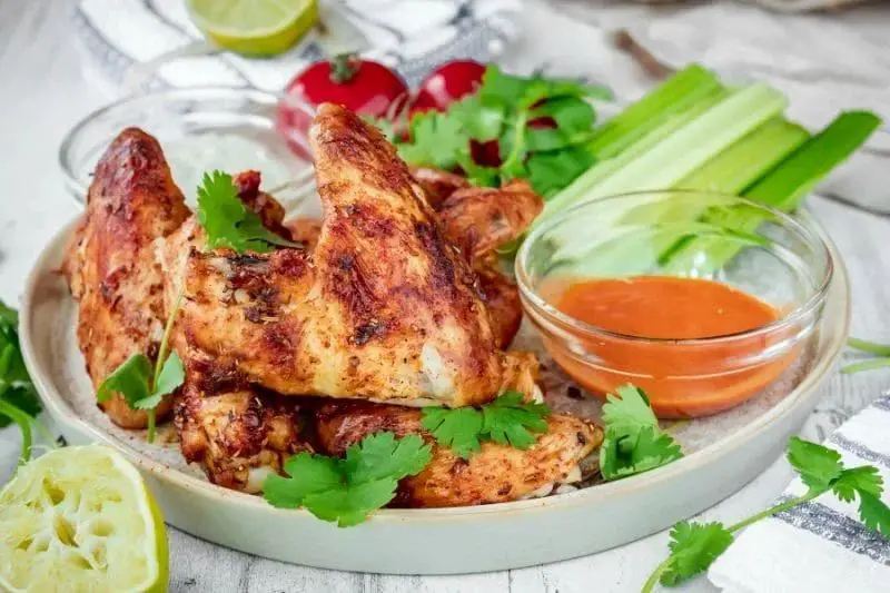 Zesty Lime Air Fryer Chicken Wings
