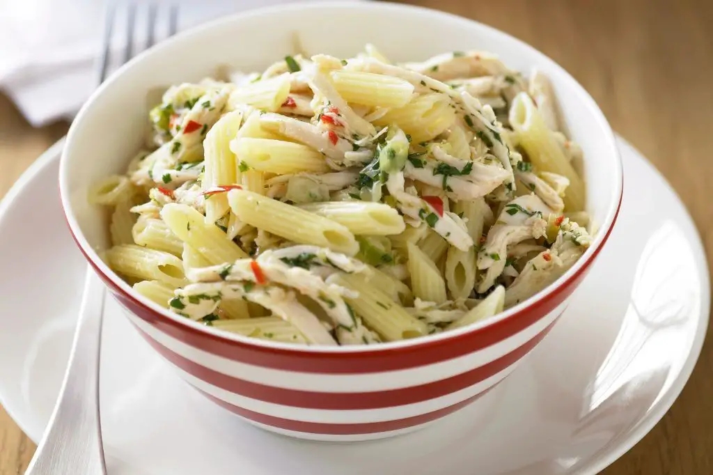 Zesty Lime Chicken and Penne Pasta