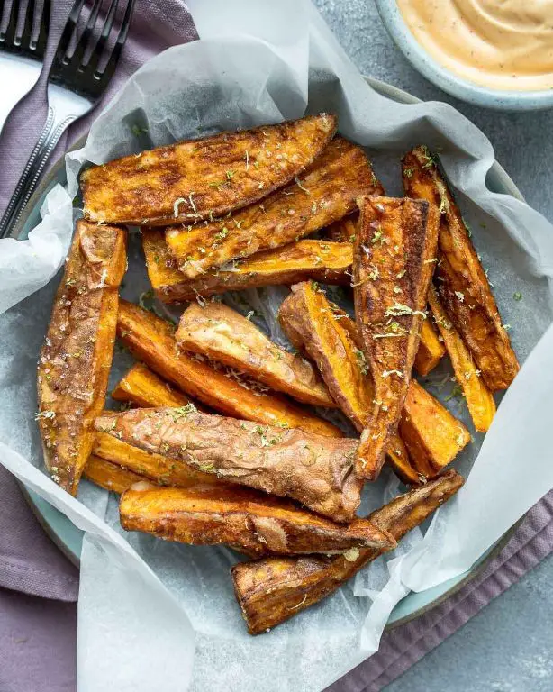 Zesty Lime Potato Wedges