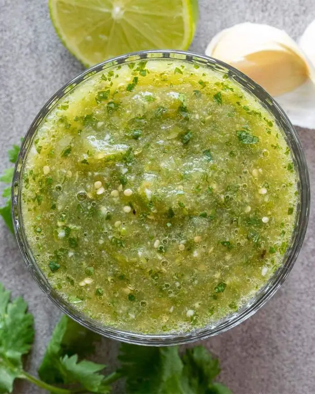 Zesty Lime and Cumin Salsa Verde
