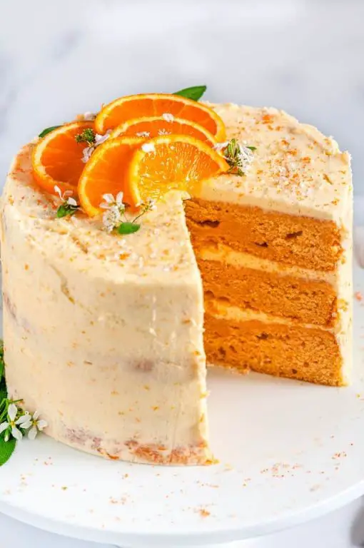 Zesty Orange Cream Frosting