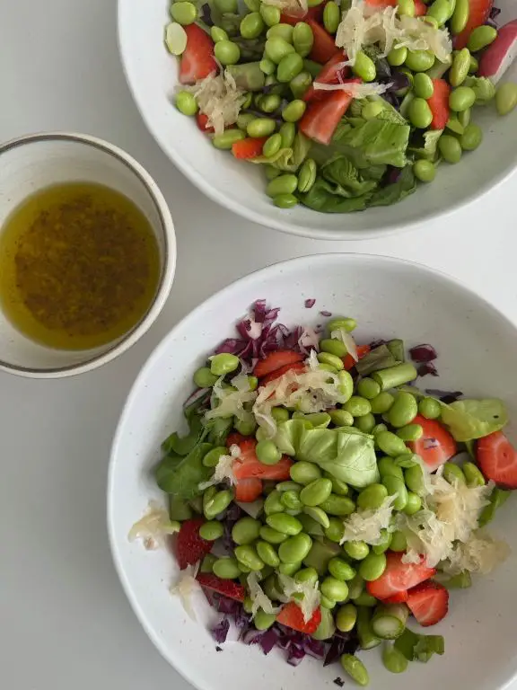 Zesty Rice Vinegar Dressing for Greens