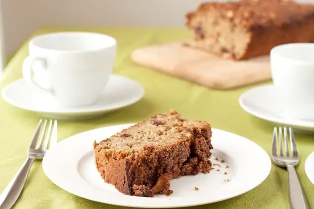 Zucchini Apple Cake with Cinnamon Sugar Topping