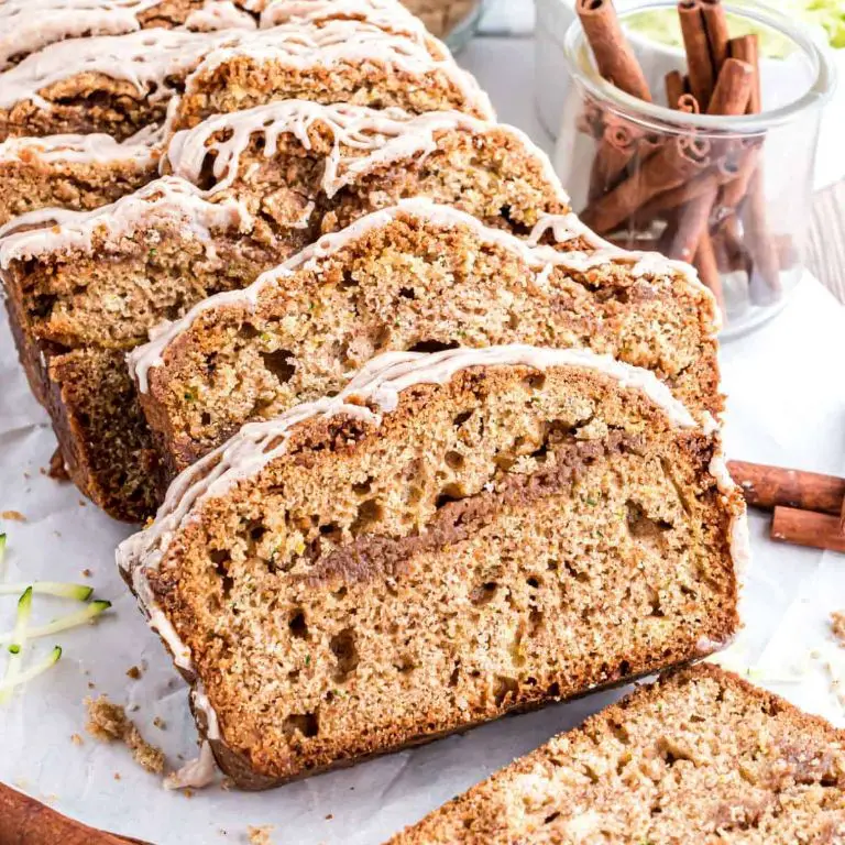 Zucchini Bread with Cinnamon