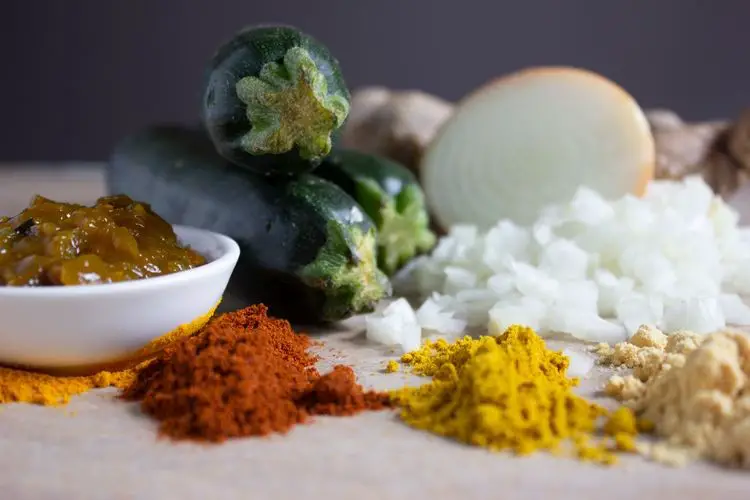 Zucchini Relish with Curry Powder